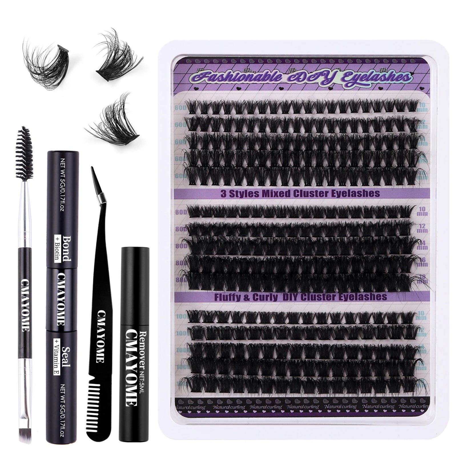 Lashflex 270st Cluster lashes Premium XL kit